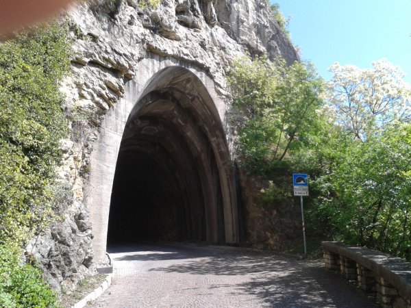 Tunnel of Divisioni Alpine
lower entry