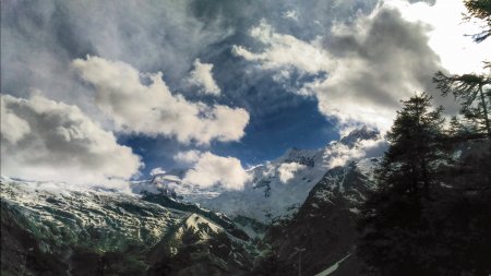 panorama da Saas Fee