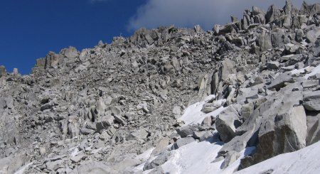 Verso la cima