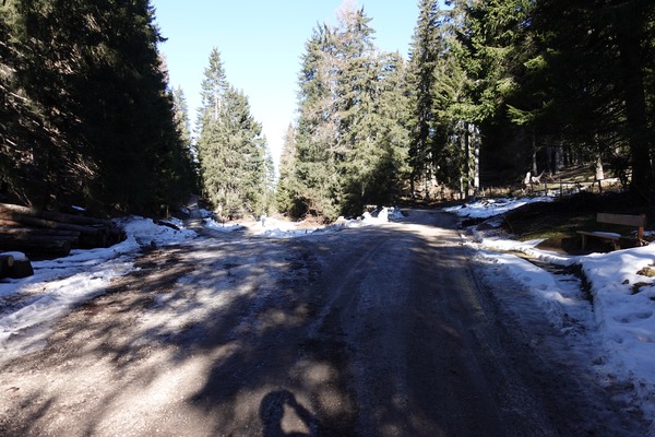 Bivio sinistra
poi destra