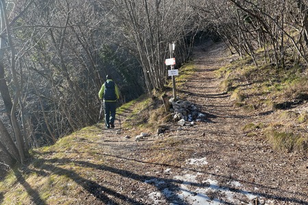Località Molinel
Bivio tutto a destra