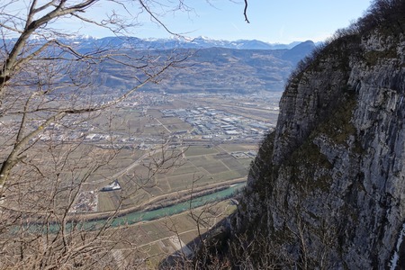 Panorama sulla Val d'Adige
dal sentiero per i Laghi di Lamar