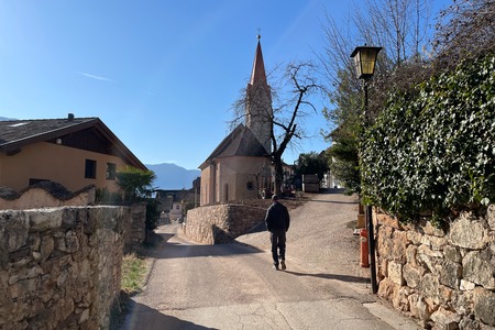 Ronchi
bivio dritto
poi bivio destra
