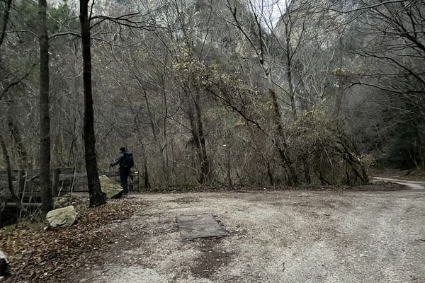 Bivio sinistra
e ponte